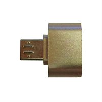 картинка OTG адаптер (3328) micro USB (золото) от магазина Интерком-НН