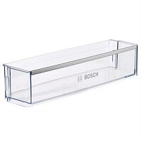 картинка Bosch 00674382 (00664286) Полка на дверь холодильника (балкон) 100x130мм, для KDN3.., KGE/F/N/G/S3.. от магазина Интерком-НН