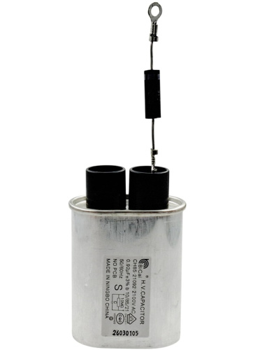 картинка BiCai CH85-21092 конденсатор высоковольтный 2100VAC 0.92mF для микроволновой печи BBK 17MWS-786S/B от магазина Интерком-НН