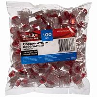 картинка Соединитель кабельный тип Скотчлок-3 (3 проводника) для жил 0,4-0,9 мм, внешний диаметр 1,67 мм  от магазина Интерком-НН