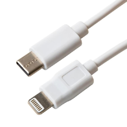 изображение Кабель USB Robiton P21 USB TYPE-C - 8pin для заряда и передачи данных, 1,0м, белый магазин Компании Интерком-НН фото 2 картинка Кабель USB Robiton P21 USB TYPE-C - 8pin для заряда и передачи данных, 1,0м, белый от магазина Интерком-НН фото 2