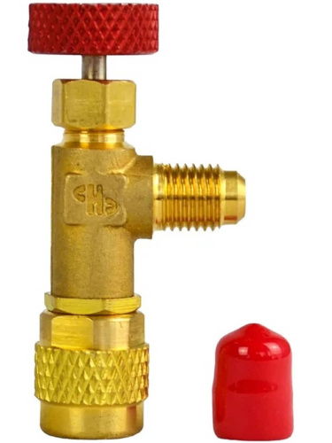 картинка Вентиль сервисный LTV-1223 с резьбой 5/16"M- 5/16"F SAE для заправки кондиционеров от магазина Интерком-НН фото 4