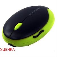 картинка SmartBuy SBM-520AG-KN Уценка Мышь беспроводная (черно-зеленая) от магазина Интерком-НН