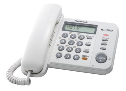 картинка Panasonic KX-TS2358RUW проводной телефон, цвет белый от магазина Интерком-НН фото 3