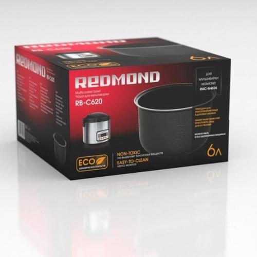 изображение Чаша (кастрюля) RB-C620 с керамическим покрытием Redmond RMC-M4526 6 литров магазин Компании Интерком-НН фото 2 картинка Redmond RB-C620 чаша (кастрюля) с керамическим покрытием RMC-M4526 6 литров от магазина Интерком-НН фото 2