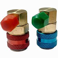 картинка DSZH QC-15 комплект быстросъемных муфт высокого и низкого давления для подключения шлангов от магазина Интерком-НН