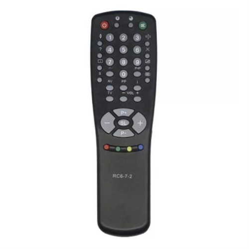 картинка Huayu RC6-7-2 (13827) пульт дистанционного управления (ПДУ) для телевизора Горизонт RC-6-7-2  от магазина Интерком-НН