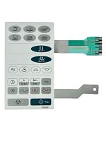 картинка Samsung DE34-10123C Сенсорная панель для СВЧ (микроволновой) печи M9G45 белая от магазина Интерком-НН