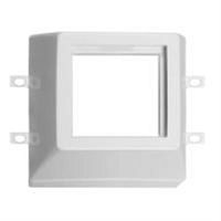 картинка Efapel 10988 ABR Суппорт фронтальный под вставки и модули 45х45 для короба 60х16 (10070 CBR) с 2-мя  от магазина Интерком-НН