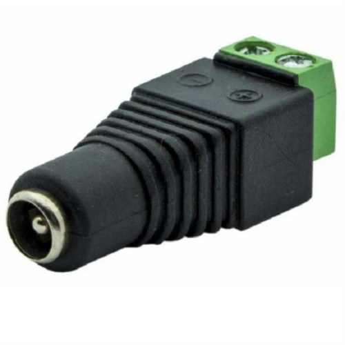 картинка Разъем DC FW-14 гнездо питания с клеммной колодкой, под винт  от магазина Интерком-НН