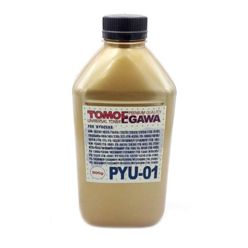 изображение Тонер универсальный Tomoegawa PYU-01 3502470000 Gold ATM (флакон 900г) для Kyocera TK-17/18/100, TK-110, TK-120, TK-130/140, TK-160/170, TK-55/65, TK-410/435, TK-485, TK-1130/1140 магазин Компании Интерком-НН картинка Tomoegawa PYU-01 3502470000 Тонер универсальный Gold ATM (флакон 900г) для Kyocera TK-17/18/100 от магазина Интерком-НН