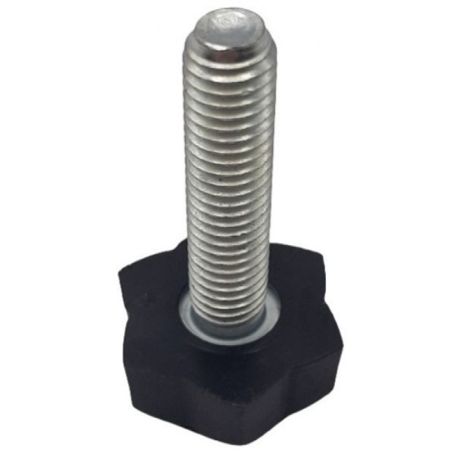 картинка Ножка (регулируемая резьбовая опора) D22-М8х35 (шестигранная)  от магазина Интерком-НН