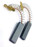 картинка Щетки угольные 5x12.5х36 для стиральной машины, мономатериал, с пружинкой, (2 шт) от магазина Интерком-НН