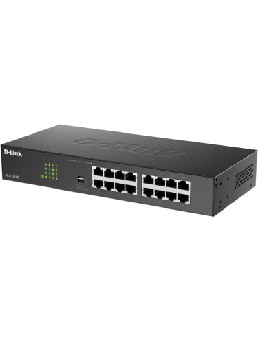 картинка D-Link DGS-1016D/J1A Коммутатор с 16 портами 10/100/1000 от магазина Интерком-НН