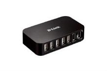 картинка Концентратор USB D-Link 7 портов USB 2.0 от магазина Интерком-НН