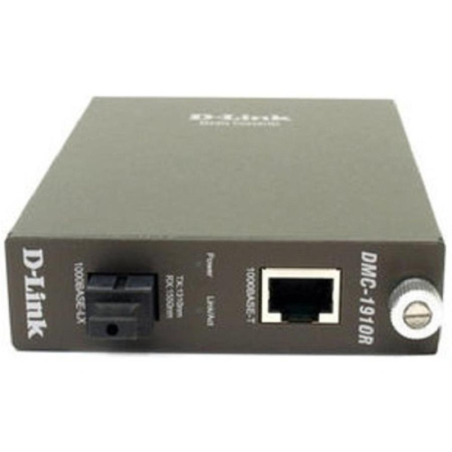 изображение Медиаконвертер D-Link DMC-1910R Gigabit Ethernet 1000BASE-T одно волокно разъем SC магазин Компании Интерком-НН картинка D-Link DMC-1910R Медиаконвертер Gigabit Ethernet 1000BASE-T одно волокно разъем SC от магазина Интерком-НН