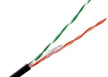 картинка Кабель UTP2 cat.5e  LC/2 пары (2х2х0,52), одножильный, неэкранированный, для наружных работ от магазина Интерком-НН