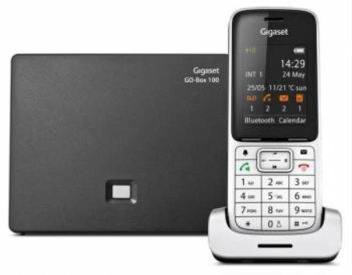 картинка Телефон IP Gigaset SL450A GO RUS серебристый (S30852-H2721-S301) от магазина Интерком-НН фото 4