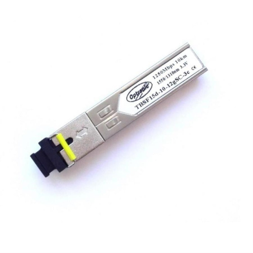 картинка Optronic TBSF15d-10-12gSC-3c модуль SFP, трансивер 1.25Gb/s WDM, 1550/1310nm 10 км, SC от магазина Интерком-НН