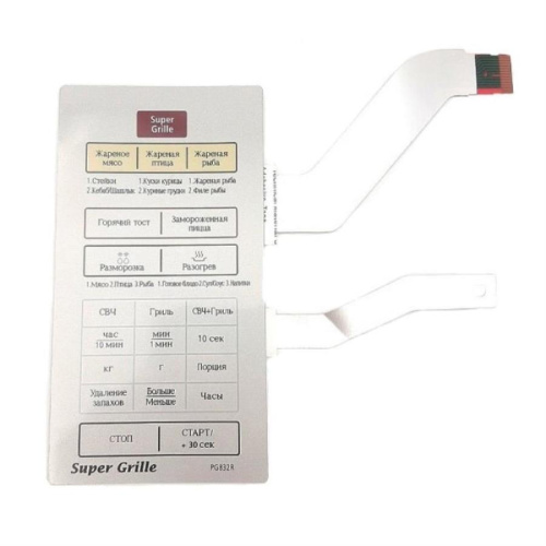 картинка Samsung DE34-00188D Сенсорная панель управления для микроволновой печи (СВЧ) PG832R (серебро) от магазина Интерком-НН фото 4