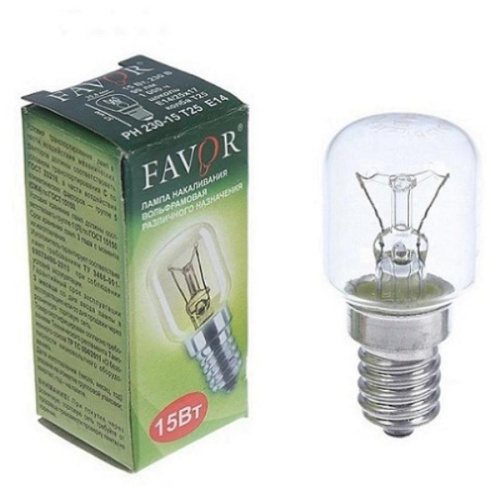 картинка Favor РН 230-15 Т25 Е14 Лампа накаливания для холодильника от магазина Интерком-НН