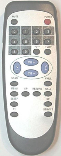 картинка Huayu ABL-105 [16641) пульт дистанционного управления (ПДУ) для телевизора Akai ALB-105 от магазина Интерком-НН