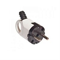 картинка Электрическая вилка угловая с ушком TDM SQ1806-0005 от магазина Интерком-НН