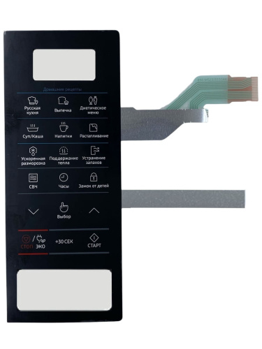 картинка Samsung DE34-00445U Сенсорная панель управления для микроволновой печи (СВЧ) MS23J5133AM черный от магазина Интерком-НН фото 3