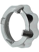 картинка Металлическая передняя гайка D=60мм по резьбе RK258745 для мясорубки Elenberg  от магазина Интерком-НН