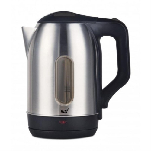 картинка Rix RKT-1811SW электрический чайник 1500 Вт, нержавеющая сталь, объем 1,8 л от магазина Интерком-НН