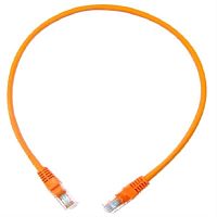 картинка Патч-корд UTP cat. 5e 0,5м ВС, LSZH (оранжевый) неэкранированный, литой коннектор Technolink от магазина Интерком-НН