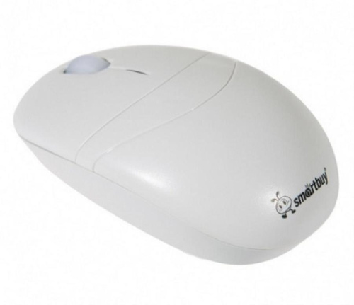 изображение Мышь беспроводная (белая) SmartBuy SBM-326AG-W магазин Компании Интерком-НН картинка SmartBuy SBM-326AG-W Мышь беспроводная (белая) от магазина Интерком-НН
