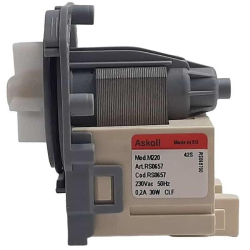 картинка Askoll PMP003UN (RS0657) сливной насос (помпа) M220 30Вт 0,2А для стиральной машины Electrolux, AEG от магазина Интерком-НН фото 3