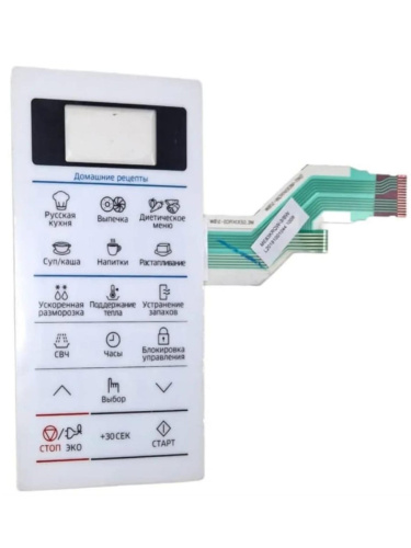 картинка Samsung DE34-00384R Сенсорная панель управления для микроволновой печи (СВЧ) ME83KRQW-3 белый от магазина Интерком-НН фото 2