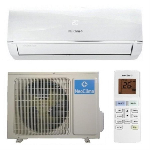 картинка Сплит-система NeoClima NS/NU-HAX12RWI инверторный кондиционер, тепло/холод, 3.8/3.6 кВт от магазина Интерком-НН