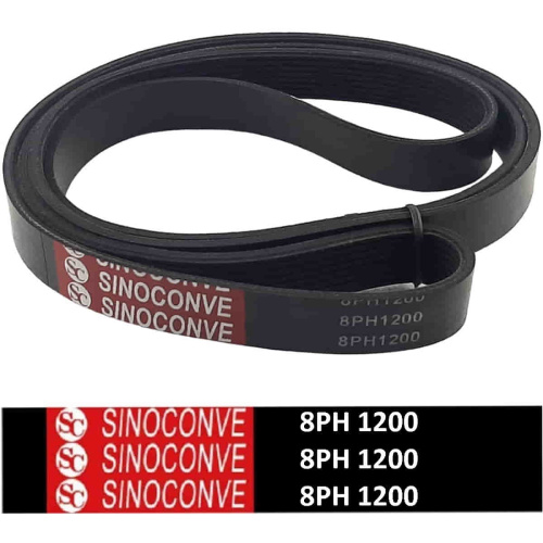 картинка Sinoconve 8PH1200 H8 ремень поликлиновый приводной для стиральной машины Candy от магазина Интерком-НН фото 2