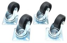 картинка БГ-РС-4 Ролики для шкафа, комплект 4 шт. от магазина Интерком-НН