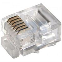 картинка Разъем телефонный RJ-12 6р6с 6 контактов от магазина Интерком-НН