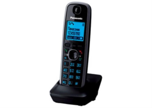 изображение Дополнительная трубка Panasonic KX-TGA661RUB DECT (радиотелефон) , цвет: черный магазин Компании Интерком-НН картинка Panasonic KX-TGA661RUB - Дополнительная трубка DECT (радиотелефон) , цвет: черный от магазина Интерком-НН