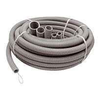 картинка Труба ПВХ гофрированная с зондом d20 (бухта 100м) от магазина Интерком-НН