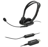 картинка Accutone L400 USB Универсальная гарнитура для компьютера, планшета и мобильного телефона  от магазина Интерком-НН