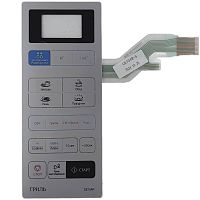 картинка Samsung DE34-00367D сенсорная панель управления для микроволновой печи (СВЧ) GE73AR-S/BWT серебро от магазина Интерком-НН