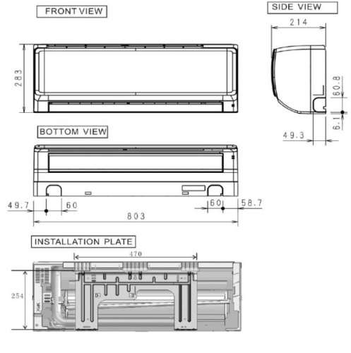 картинка Panasonic CS-YW7MKD / CU-YW7MKD Кондиционер, настенная сплит-система от магазина Интерком-НН фото 5