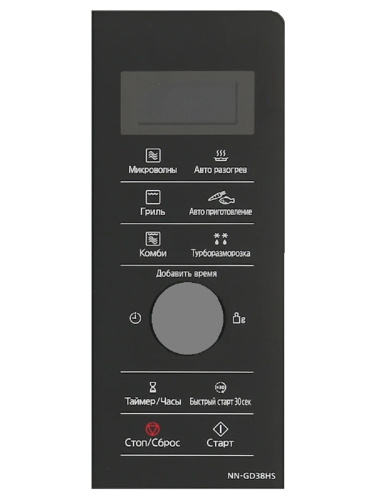 картинка Panasonic F630YBW70BZP Сенсорная панель для СВЧ (микроволновой печи) NN-GD38HS ZPE от магазина Интерком-НН