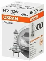 картинка Osram 64210 лампа галогеновая Classic H7 12V 55W PX26d для автомобильных фар от магазина Интерком-НН