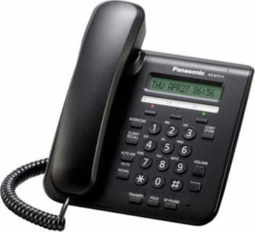 картинка Телефон IP Panasonic KX-NT511ARUB черный от магазина Интерком-НН фото 3