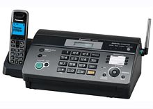 картинка Panasonic KX-FC968RUT Телефакс, цвет (черный) с радиотрубкой DECT от магазина Интерком-НН