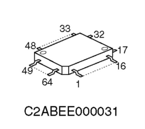 изображение Микроконтроллер Panasonic C2ABEE000031 для системного телефона KX-T7735RU магазин Компании Интерком-НН картинка Panasonic C2ABEE000031 Микроконтроллер для системного телефона KX-T7735RU от магазина Интерком-НН
