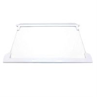 картинка Beko 4564180200 Полка стеклянная 450х308мм в сборе с обрамлением для холодильника от магазина Интерком-НН