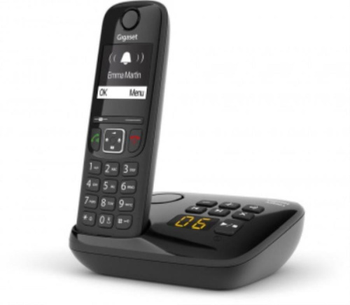 картинка Р/Телефон Dect Gigaset AS690A RUS черный автооветчик АОН от магазина Интерком-НН фото 9